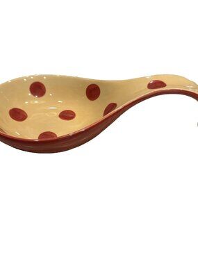 Southern Living at Home Siena Hand-Painted Spoon Rest EUC